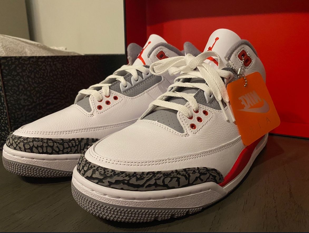 Retro Jordan 3 Fire Red