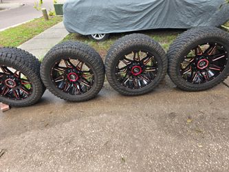 F150 Aftermarket Heavy Duty Rims and Tires Like New