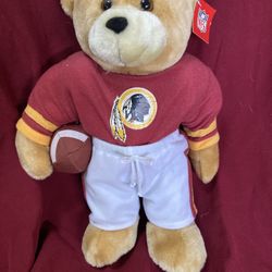 Official NFL Washington Redskin Collector Teddy Bear 