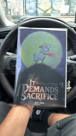 It Demands Sacrifice #1 Bad Idea Comics Skottie young foil
