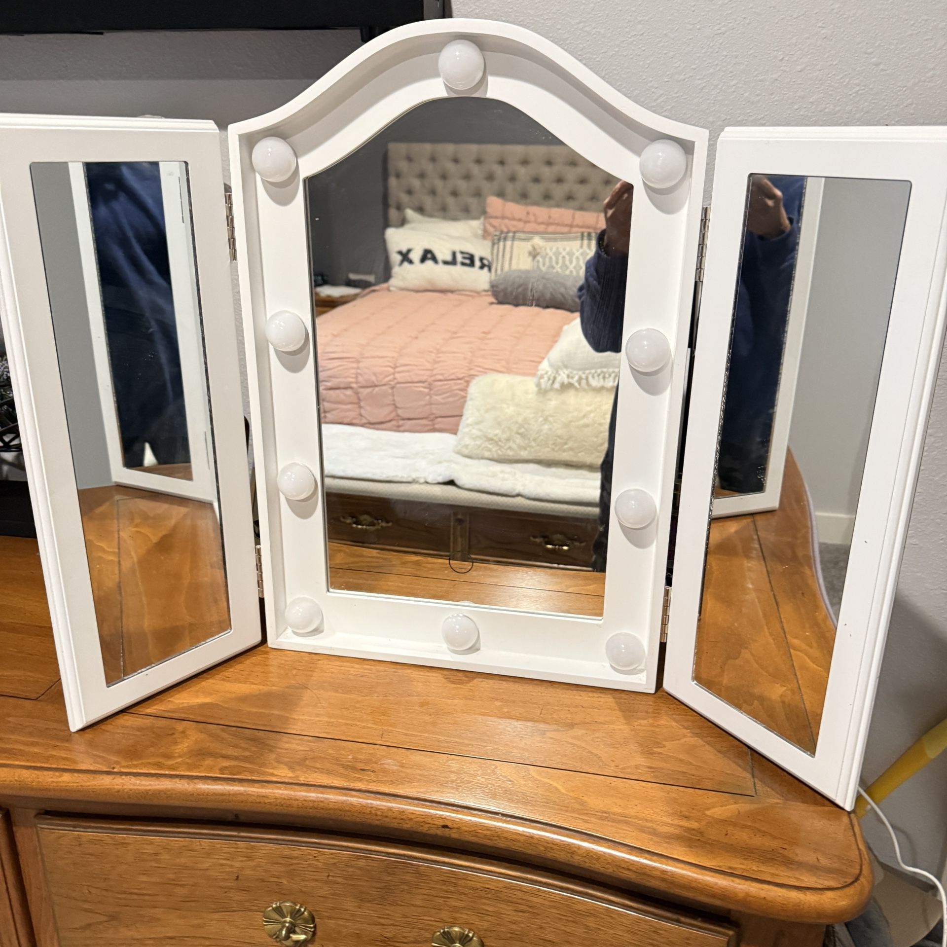 Shoes And Vanity Mirror 