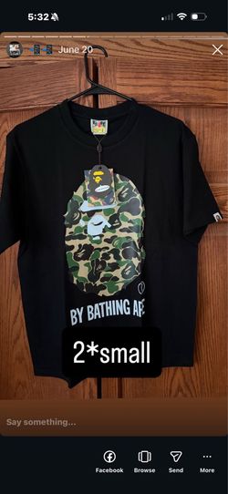 Camo bape new