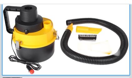 NWOT ORANGE 12V Portable Handheld Car Auto Wet Dry Use