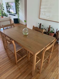 Hardwood Dining Table