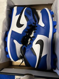 Jordan 1 retro men’s baseball cleats size 12