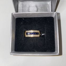 Sapphire Ring 925 silver