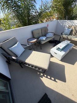 Aluminum deck, furniture for sale!