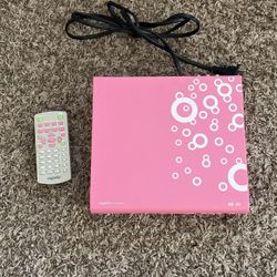 Pink DVD Player