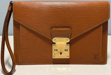 Louis Vuitton Vintage Sellier Dragonne Clutch Epi Leather