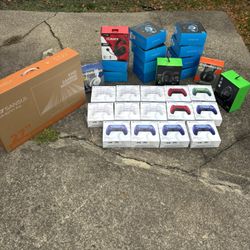 GAMING EQUIPMENT BUNDLE – EVERYTHING BRAND NEW & UNOPENED!