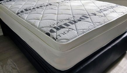$200 Queen pillow top mattress only brand new free delivery same day
