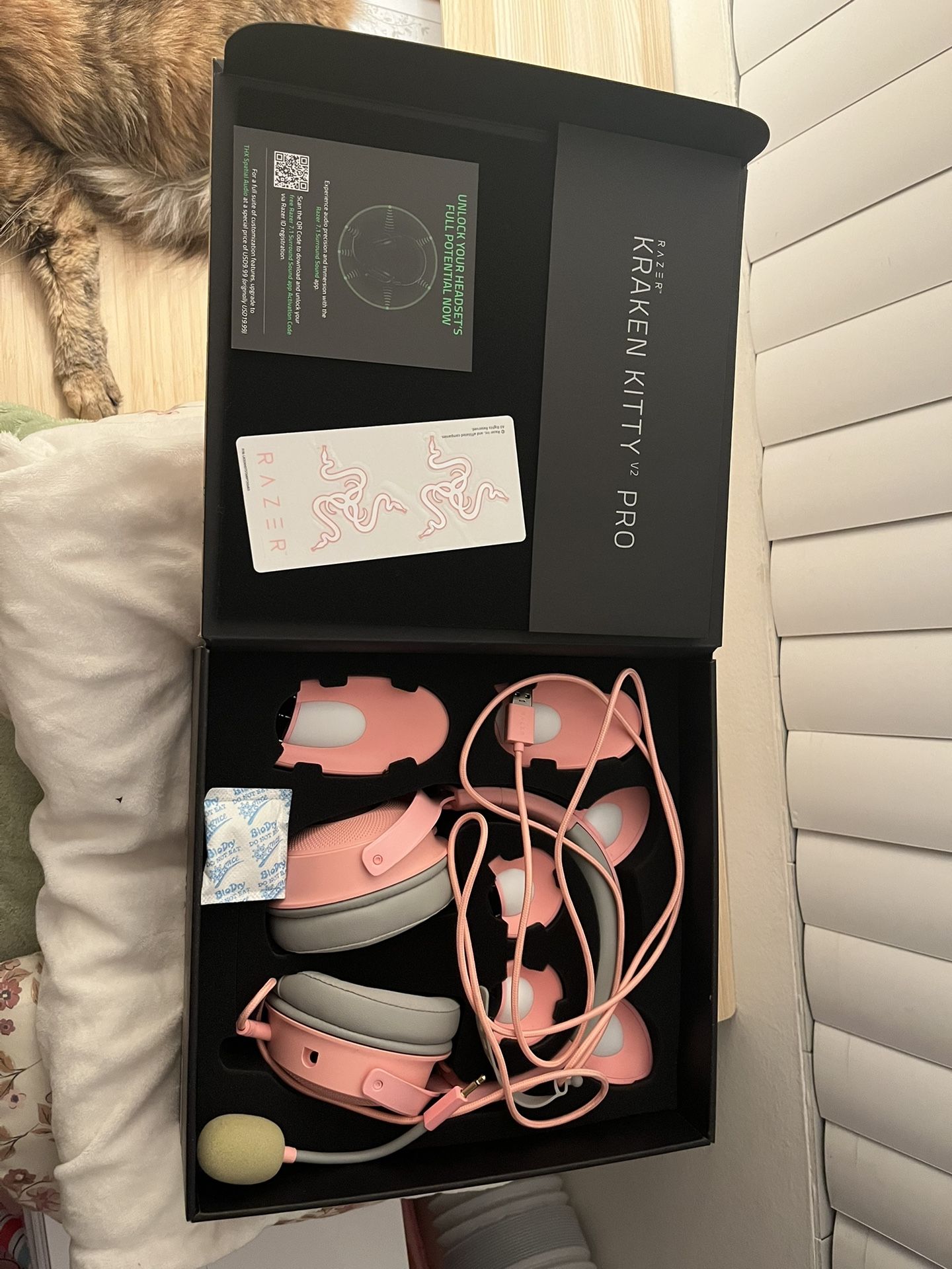 Razer Pink Kitty Headset