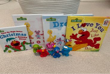 Sesame Street Books & Play Figurines