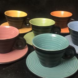 Foodesign/Italy Expresso cups n Saucer