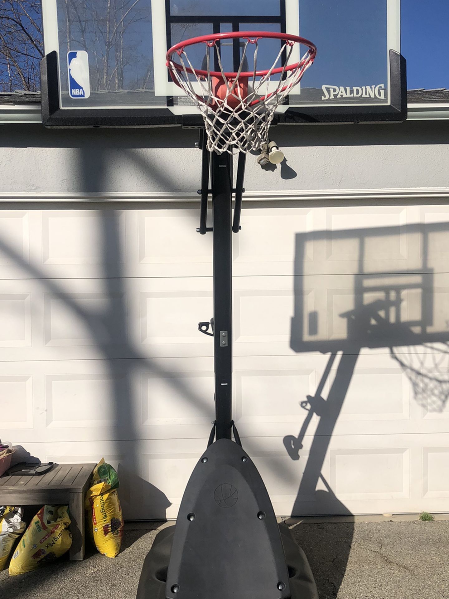 NBA Spalding Portable Basketball Hoop