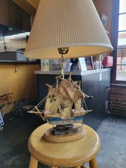 Vintage Mayflower Sailing Ship Vintage Model