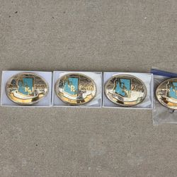  Buckles With In-laid Turquoise Each Buckle $40.00.