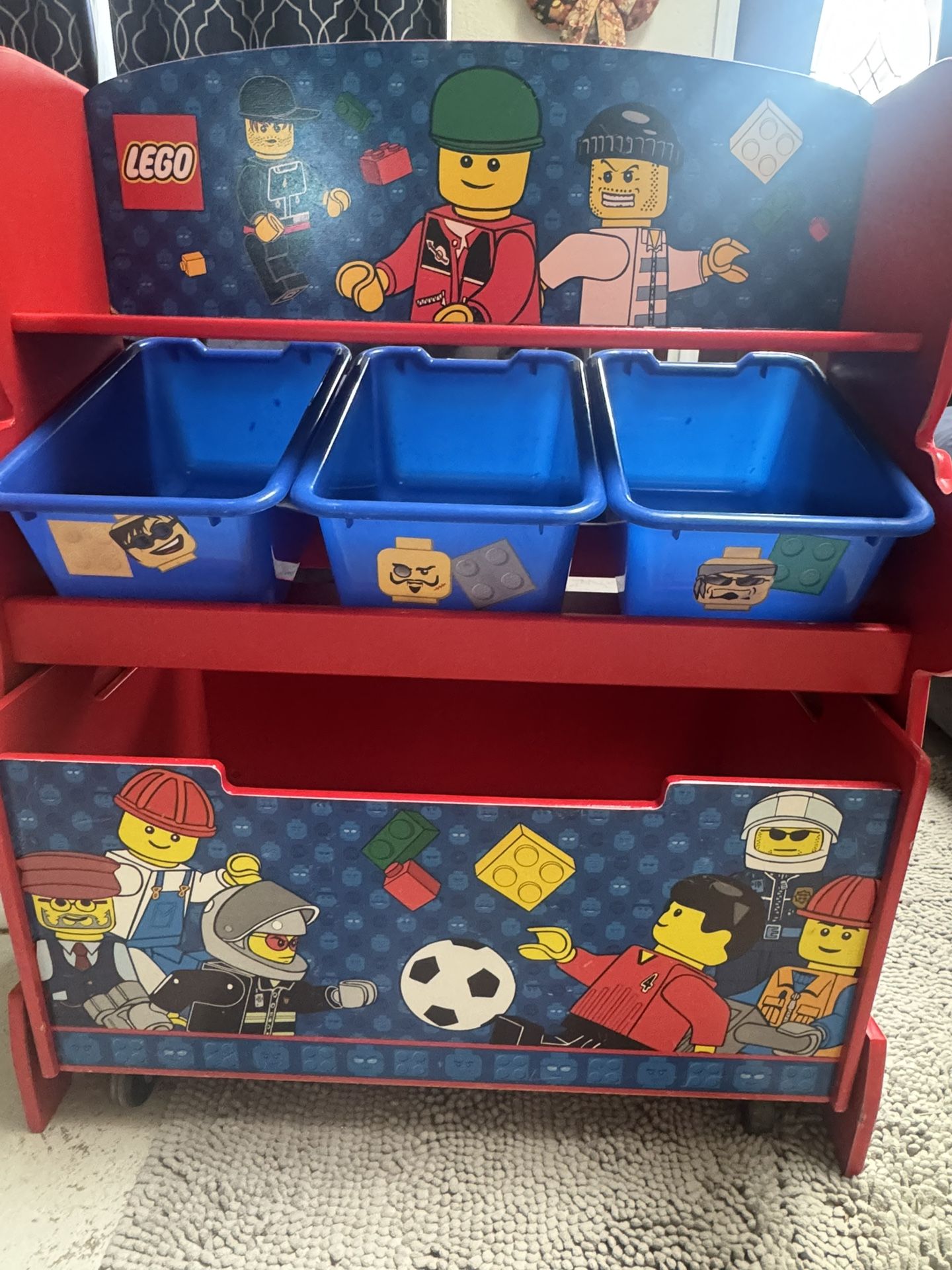 Lego Exclusive Classic Playtime Storage Unit (used) Very Rare