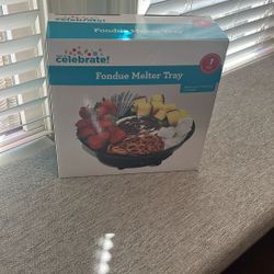 BRAND NEW FONDUE MELTER TRAY FOR ONLY $10 FIRM