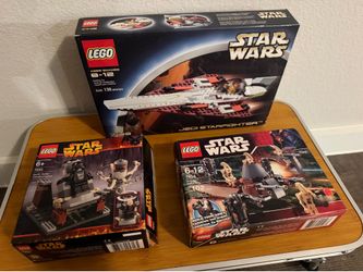 Lego Star Wars Lot Of 3 Sets Open Box Complete Sets Used Condition With Minifigs