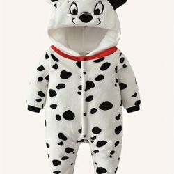 Brand New Dalmatian Onesie Or Costume Size 3t / 4t
