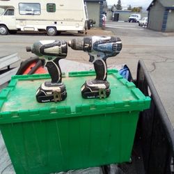 Makita Drills/ 2 Batteries 