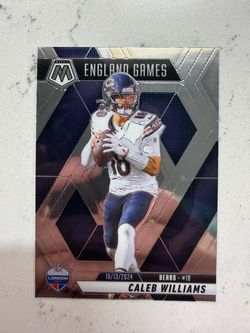 Panini 2025 Mosaic Caleb Williams #253 England Games Insert Chicago Bears