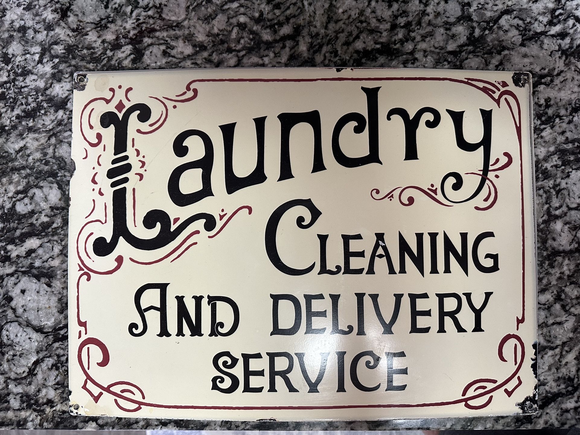 Laundry Room sign