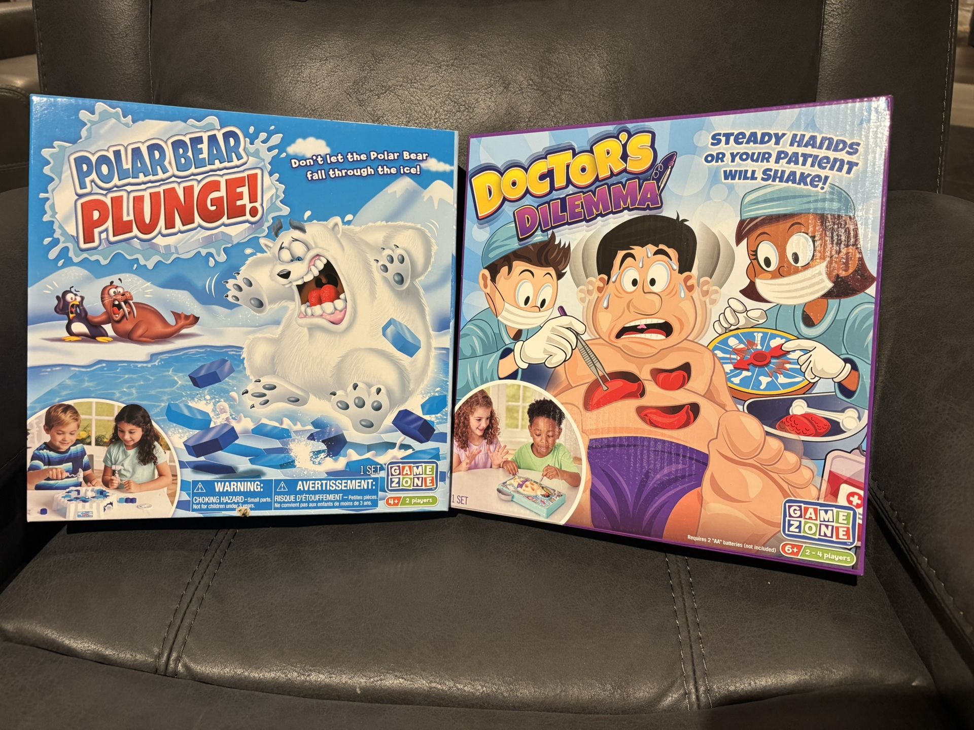 Doctor's Dilemma Board Game & Polar Bear Plunge