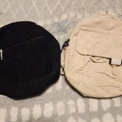 NEW Mini Backpack Purses Courderoy