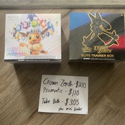Pokémon Sealed ETBs, Tins, and Knockout Collections For Sale