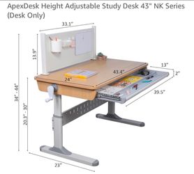 New in box KIDS DESK WITH ADJUSTABLE HEIGHT