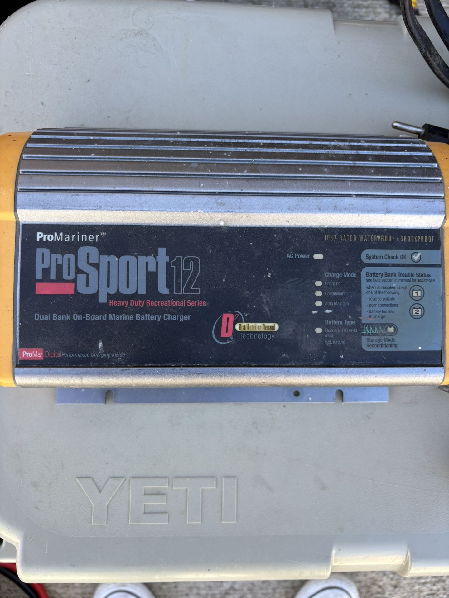 ProMariner ProSport 12 Gen 3 Heavy Duty On-Board Marine Battery Charger