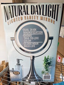 NEW Natural Day Light Sunter Vanity Makeup Mirror