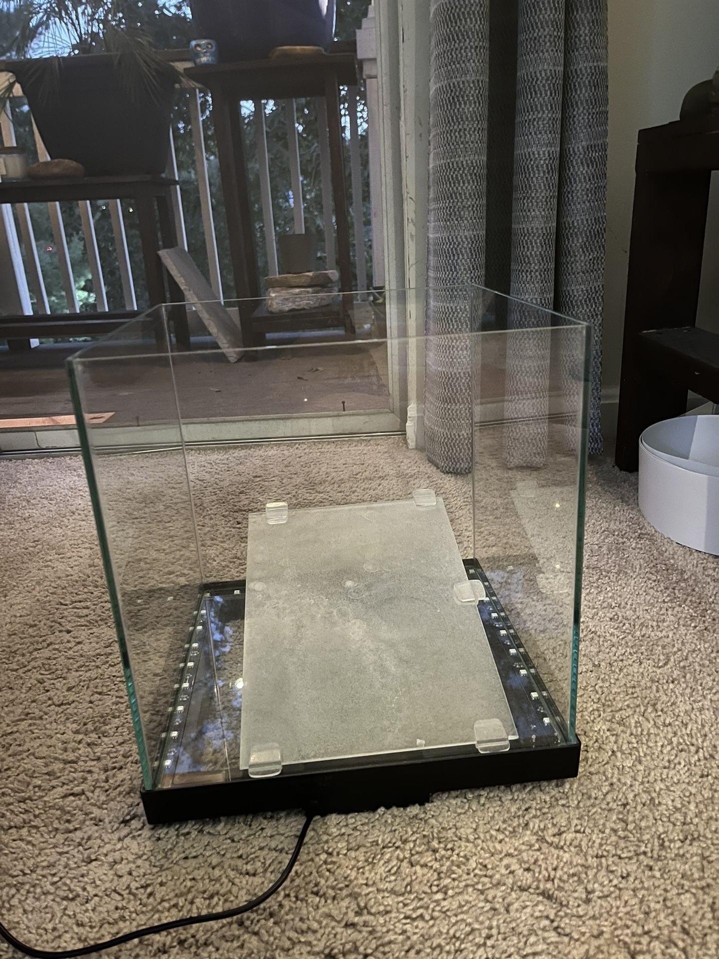 Fish Tank With LED lights