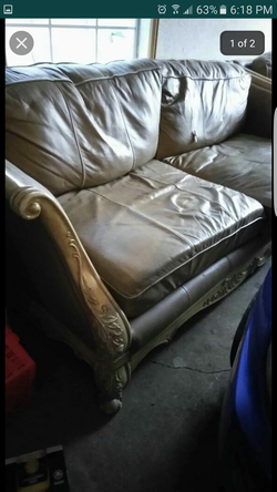 Gorgeous sofa and loveseat couches