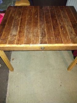 Antique Wood Table