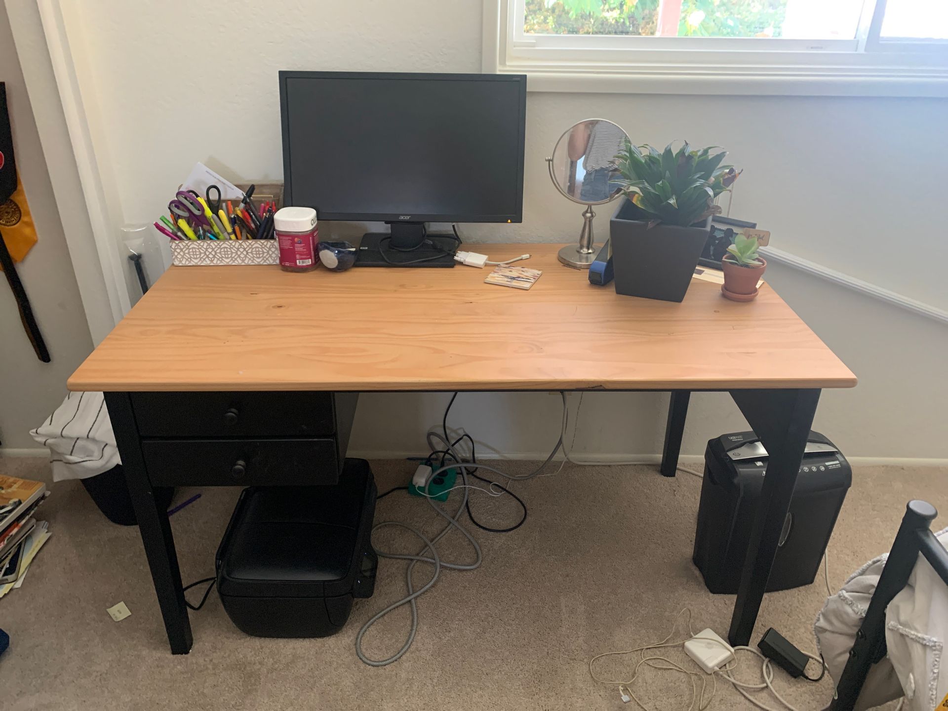Gently Used IKEA desk for Sale in Tustin, CA OfferUp