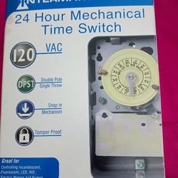 Intermatic T103 Indoor 24 hour mechanical time switch