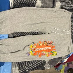nickelodeon, gray sweats, xxxl