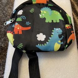 Kids Dinosaur One Strap Backpack (small)