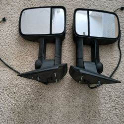 Chevy GMC 2500HD 3500HD 2007-2014 Tow Mirrors Silverado Sierra 