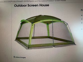 12x12x7 outdoor screen house