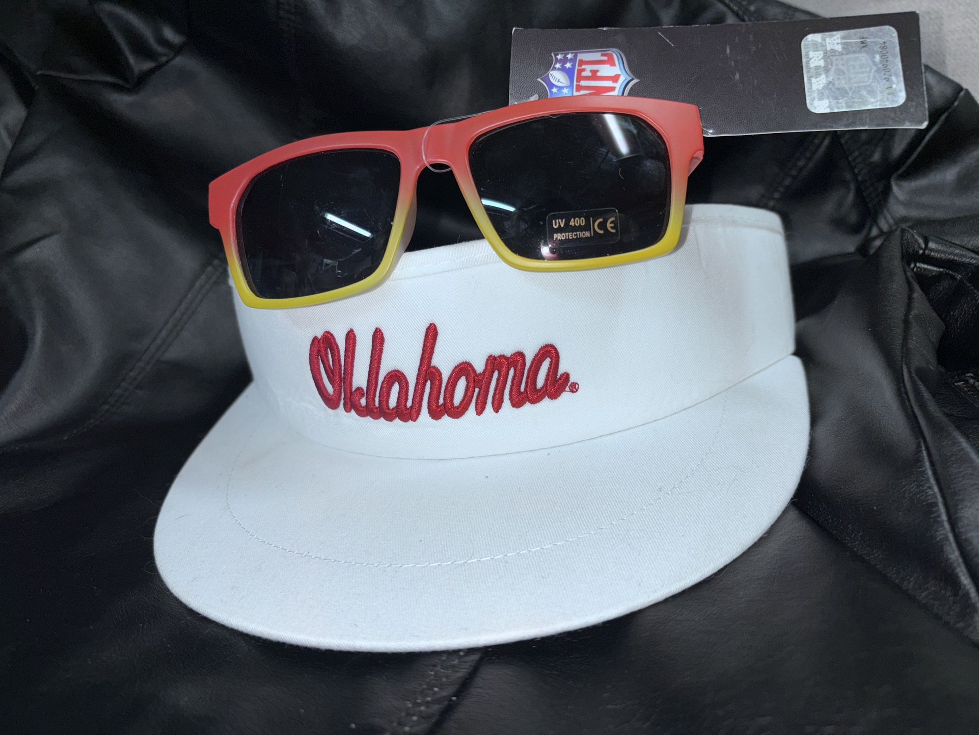 Chiefs Sunglasses And Oklahoma Imperial Visor