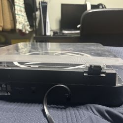 Audio-Technica AT-LPGO-BT Fully Automatic Wireless Bluetooth Belt-Drive Turntable with Dust Cover