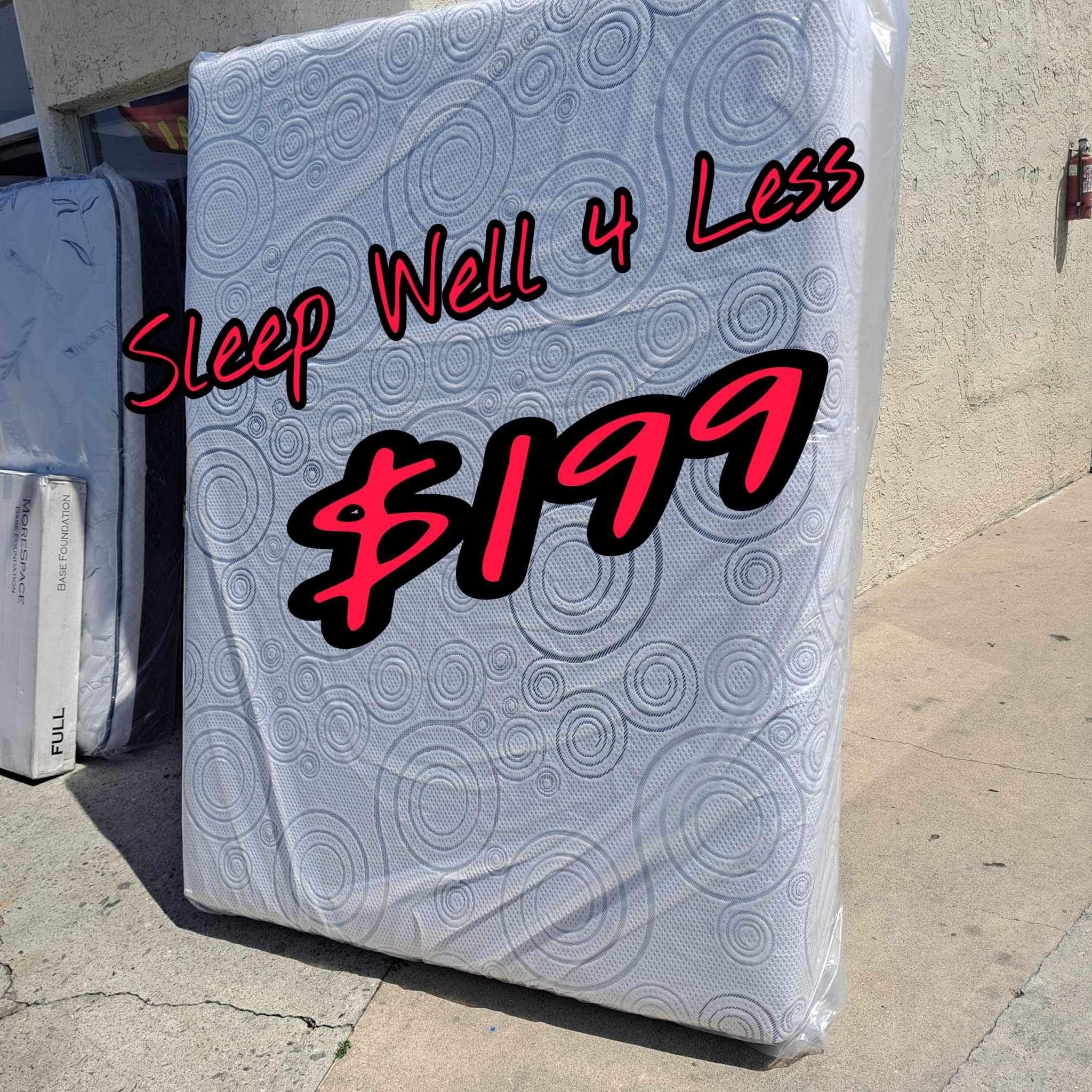 NEW QUEEN 👸 12” MEMORY FOAM MATTERS 🔥IN STOCK🔥HABLO ESPANOL‼️