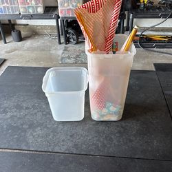 Gift Wrap Storage Container
