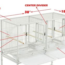 Breeder Cage White $70