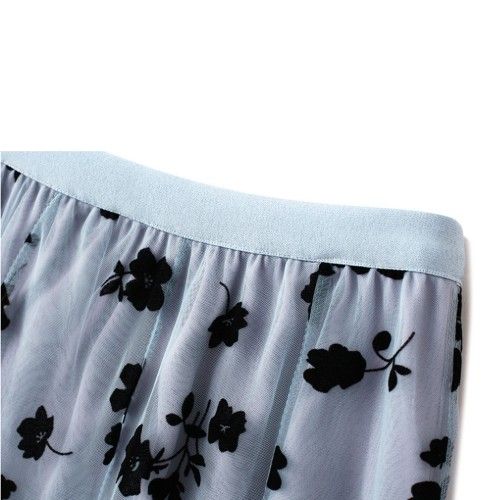 Fairy Mesh Maxi Skirt, Embellished Mesh Aline Maxi Skirt,Midi Skirt