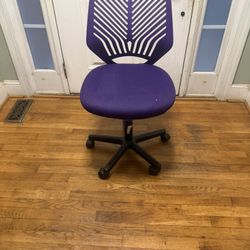 Purple Adjustable Chair 